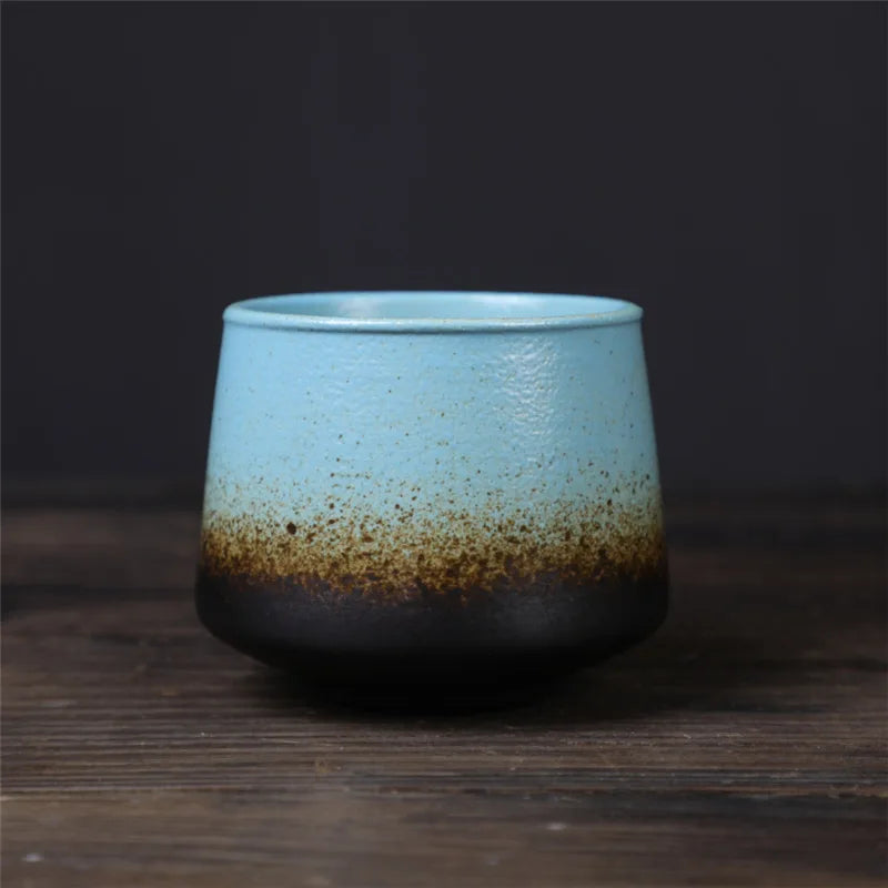 Matte Glaze Ceramic Coffee Cup Set