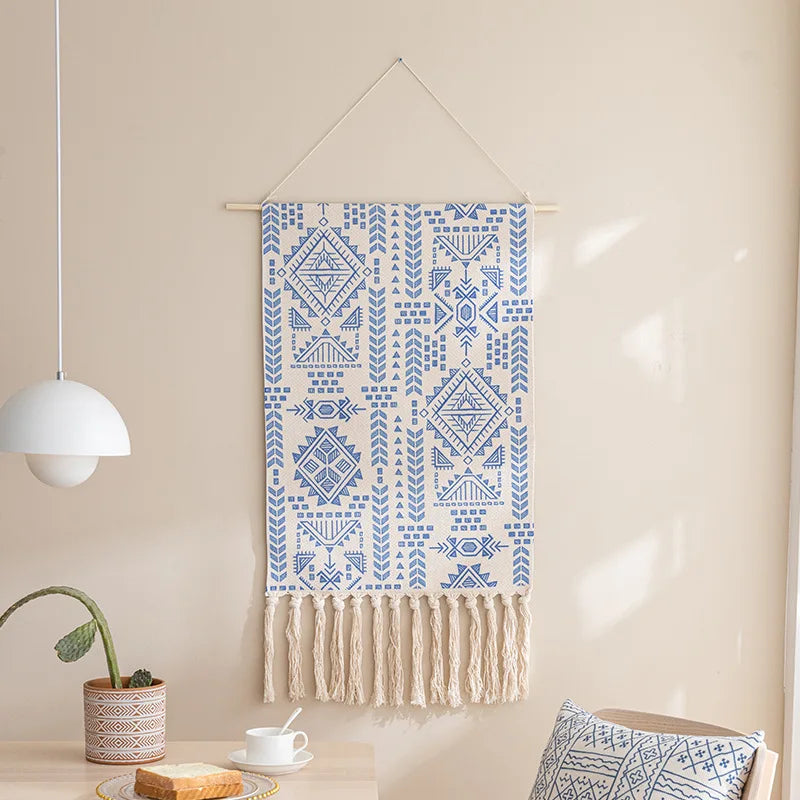 Macrame Wall Hanging, Farmhouse Fringe